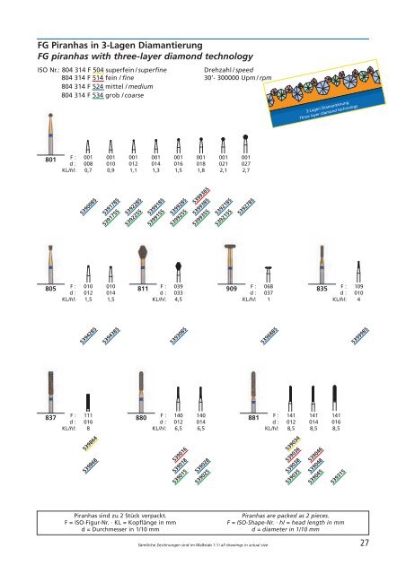 Praxisprospekt 08 2010.qxd:Zahnarztkatalog - DFS Diamon GmbH