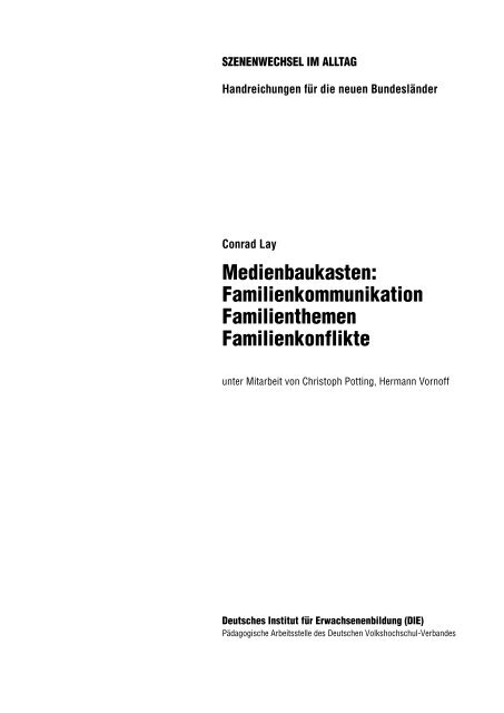 Volltext (PDF) - Deutsches Institut für Erwachsenenbildung