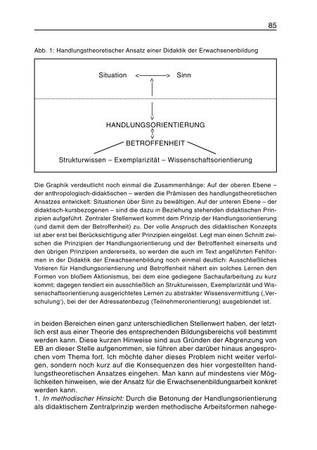 Didaktische Dimensionen der Erwachsenenbildung - Deutsches ...