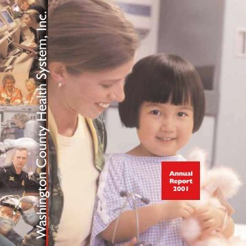 Annual Report 2001 - Meritus Health