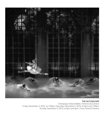 The NuTcracker Champaign Urbana Ballet | Sinfonia da Camera ...