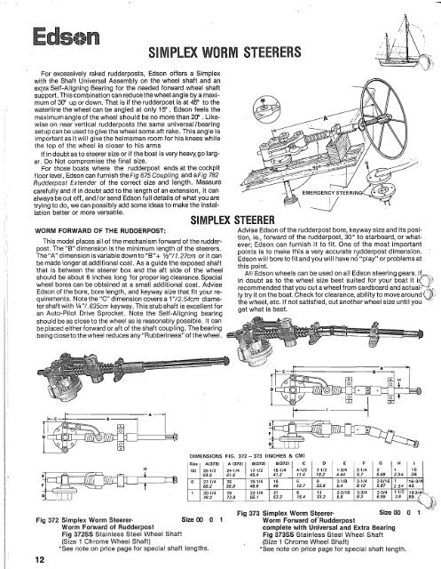 pedestal steerer - L-36 Fleet