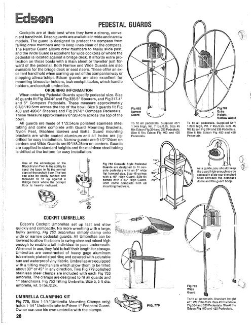 pedestal steerer - L-36 Fleet