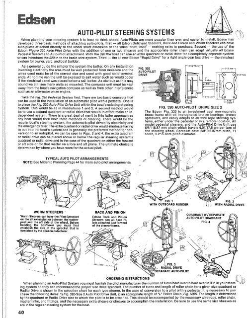 pedestal steerer - L-36 Fleet