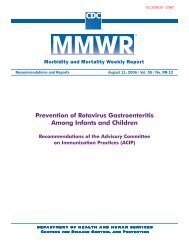Prevention of Rotavirus Gastroenteritis Among Infants and ... - DGK