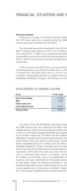 ANNUAL REPORT 2008 - DG Hyp