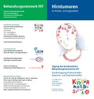 Hirntumoren - Deutsche Gesellschaft für Neurochirurgie - DGNC