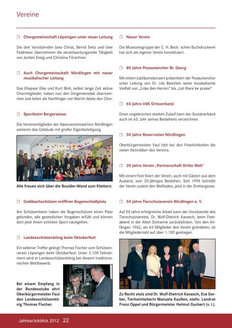 Jahresbericht 2012.indd - Stadt Nördlingen