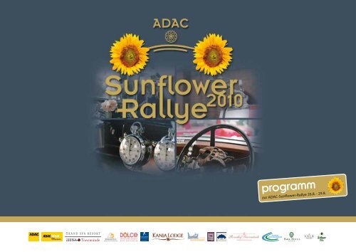 Programmheft 2010 - ADAC | Sunflower Rallye