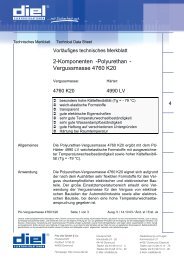 2-Komponenten -Polyurethan - Vergussmasse 4760 K20