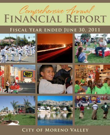 Financial Report - Moreno Valley