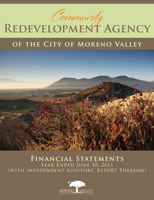 Financial Report - Moreno Valley