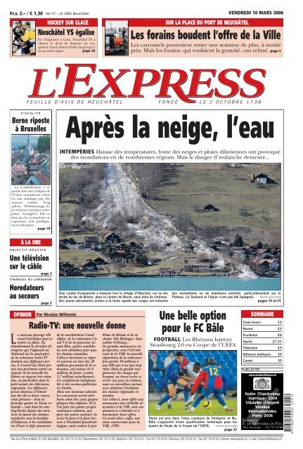 2006 03 10 vendredi lexpress arcinfo ch