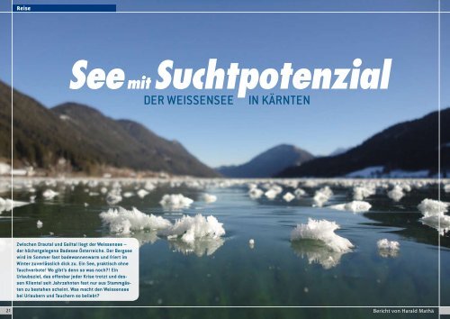 See mit Suchtpotenzial - Gitschtal