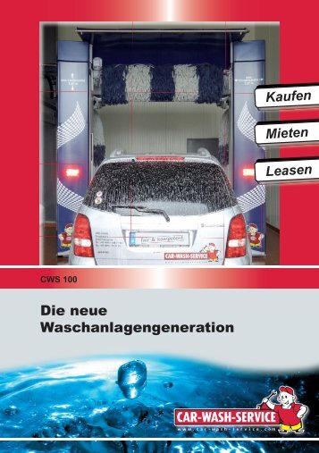Portalwaschanlage CWS 100 - Car-Wash-Service