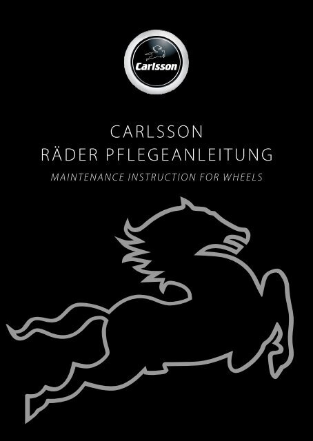 Carlsson Autotechnik GmbH · Gut Wiesenhof · D-66663 Merzig Tel ...