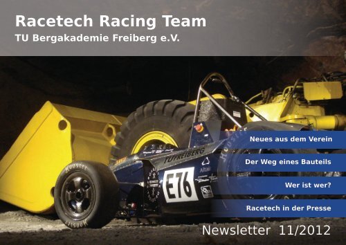 Der Weg eines Bauteils - Racetech Racing Team