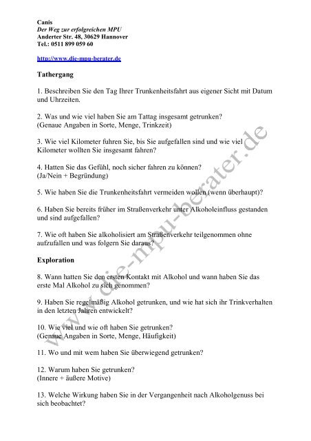 Fragen Zum Thema Alkohol Bei Der Mpu Mpu Beratung