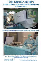 Toul Laminar Air Flow hat die postoperativen Infektionen ... - MeMed