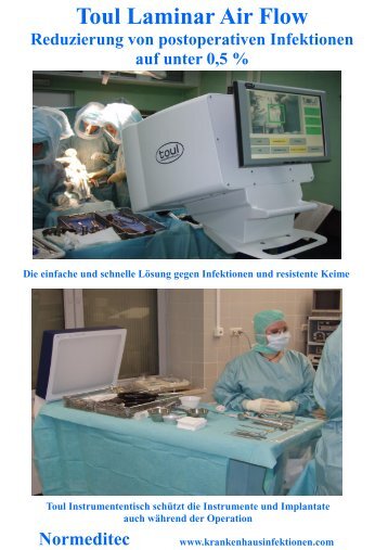 Toul Laminar Air Flow hat die postoperativen Infektionen ... - MeMed