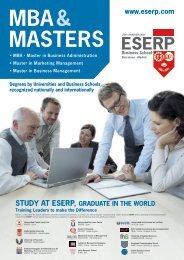 MBA & MASTERS - Eserp