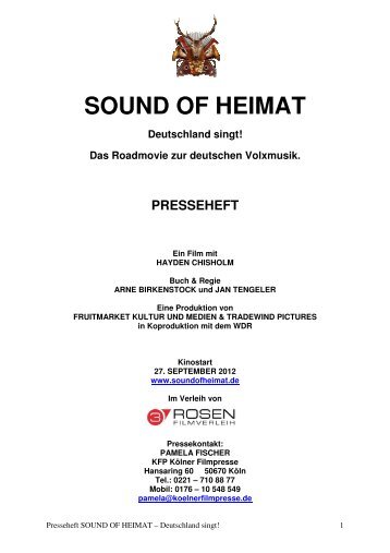 SOUND OF HEIMAT Deutschland singt! - Real Fiction