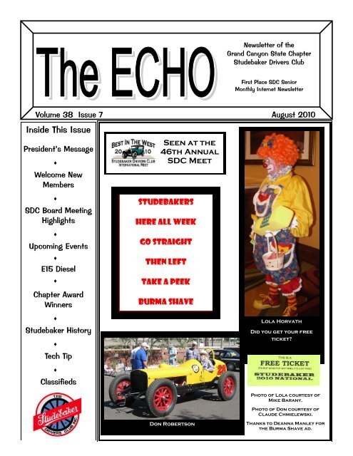 The ECHO - Grand Canyon State Chapter