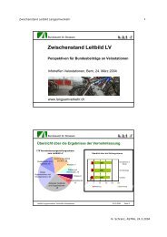 Zwischenstand Leitbild LV