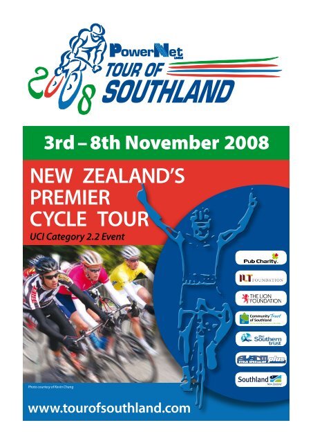 new zealand's premier cycle tour - PowerNet Tour of Southland
