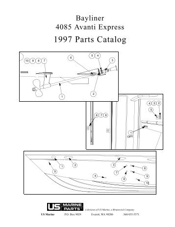 aft berth - Bayliner Parts