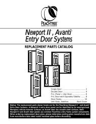 P+L (Panel + Lite) - Peachtree Doors and Windows