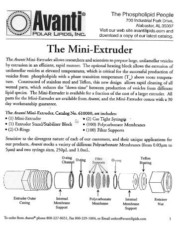 Mini -Extruder