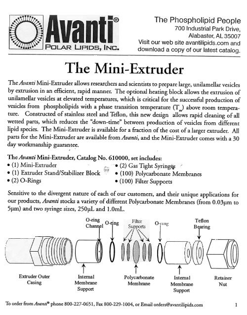 Mini -Extruder