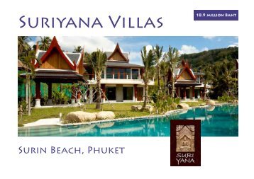 Suriyana Villas - Asia Island Homes