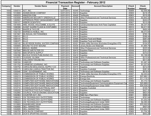 February 2012 - Greenville County School District