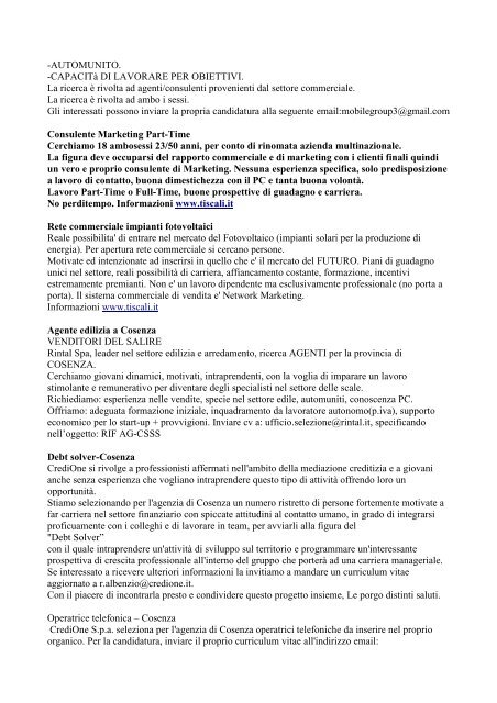 ufficio informagiovani citta - Comune di Randazzo