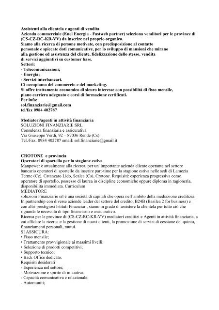 ufficio informagiovani citta - Comune di Randazzo