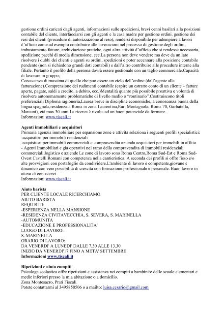 ufficio informagiovani citta - Comune di Randazzo