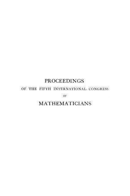 i-«) = —iCosÇrooa« - International Mathematical Union