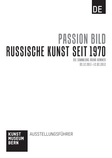 Ausstellungsführer Russische Kunst (pdf) - Kunstmuseum Bern