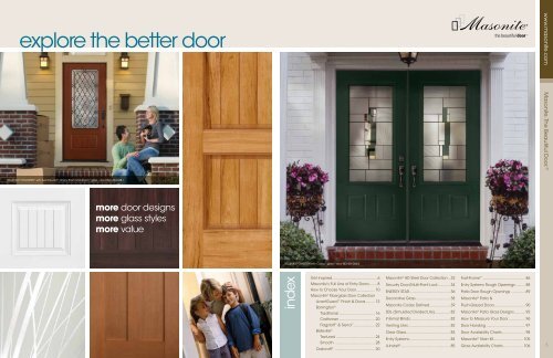 Masonite 2017 Exterior Doors Catalog Trim Tech Of Austin Inc