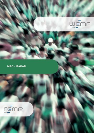 MACH RAdAR - WEMF AG für Werbemedienforschung