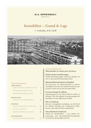 Immobilien – Grund & Lage - Sal. Oppenheim