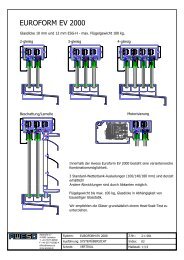 EUROFORM EV 2000 - Aweso (AT)