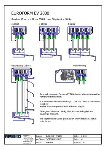 EUROFORM EV 2000 - Aweso (AT)