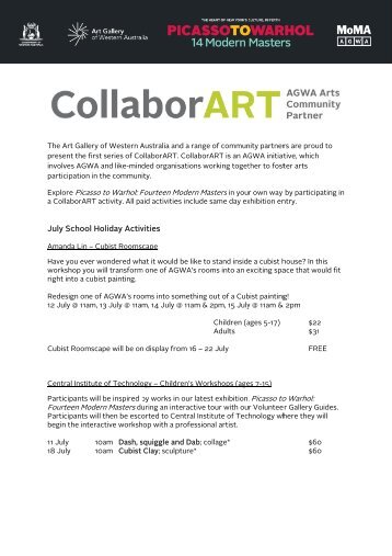 CollaborART program - Art Gallery of Western Australia