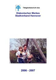 Zahlen und Statistiken 2006 - Diakonisches Werk Hannover