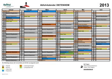 2013 - in Dietenheim