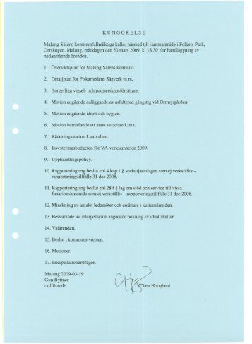 r - Malung-Sälens kommun