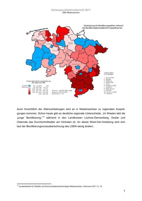 Die Auswirkungen der demographischen Entwicklung auf die ...